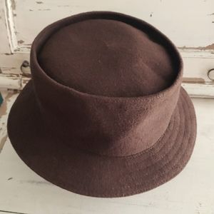 Kangol brown bucket hat